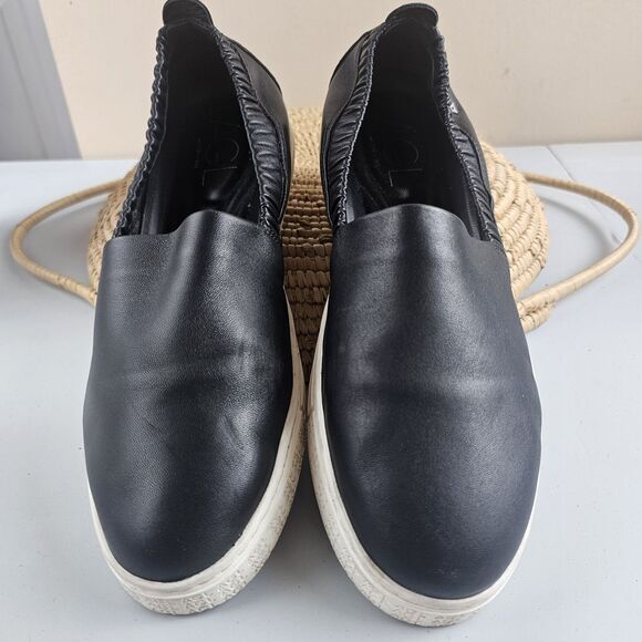 AGL ATTILIO GIUSTI LEOMBRUNI  Suzie Slip On sneakers Black Sz US 8.5 Retail $399 - Picture 1 of 12